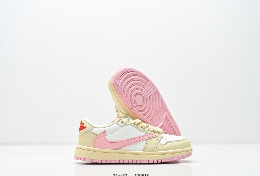 Travis Scott Air Jordan 1 Low- Shy Pink