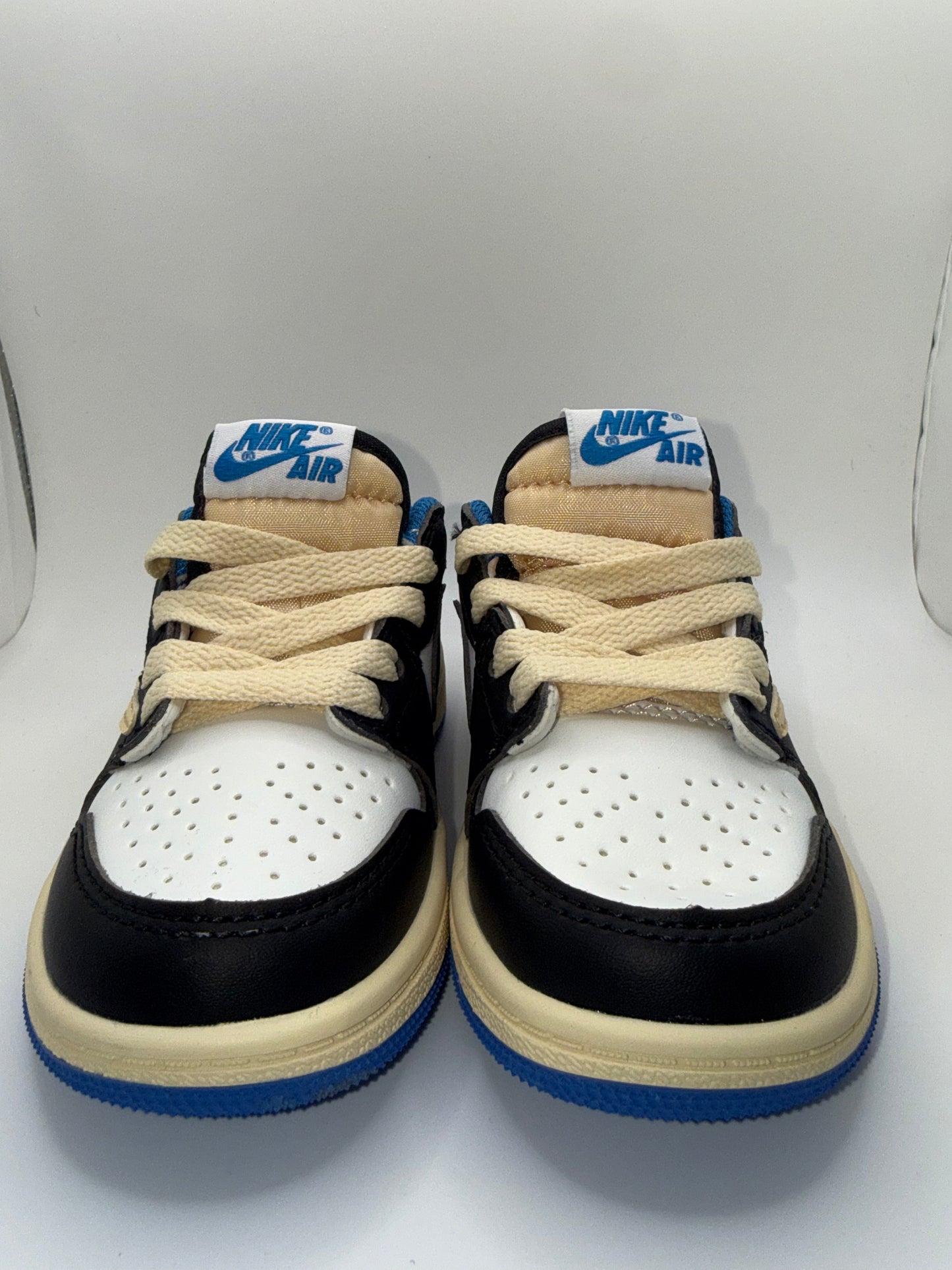 Travis Scott Air Jordan 1 Low Fragment White Blue