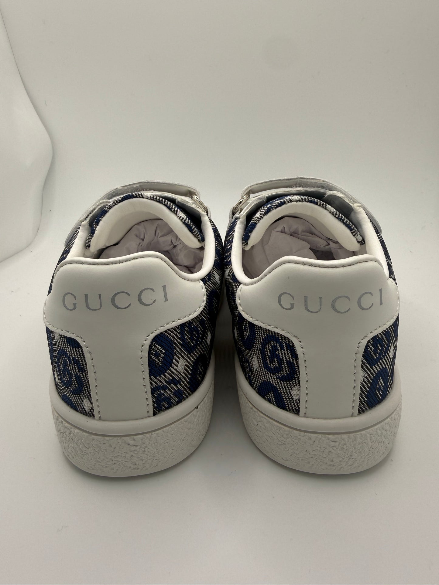 Gucci Kids Ace Canvas Sneakers