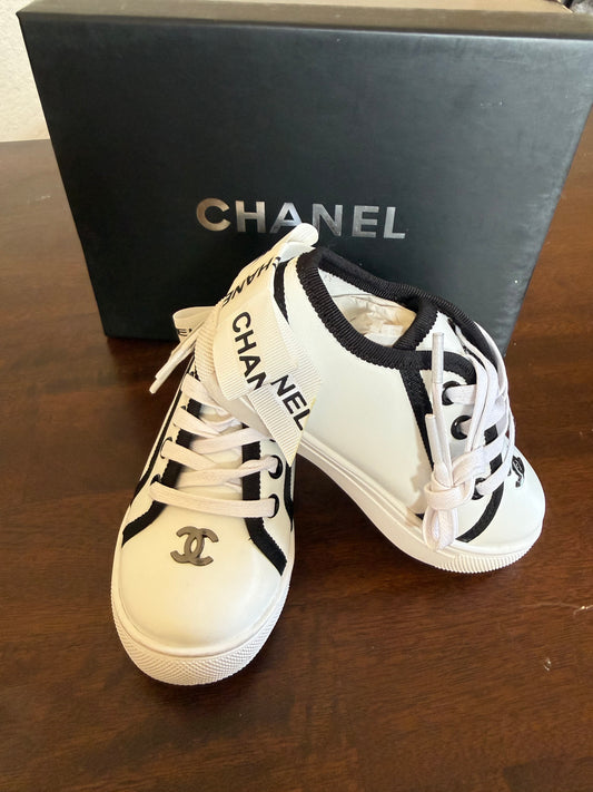 Chanel  Bow Laces Shoes