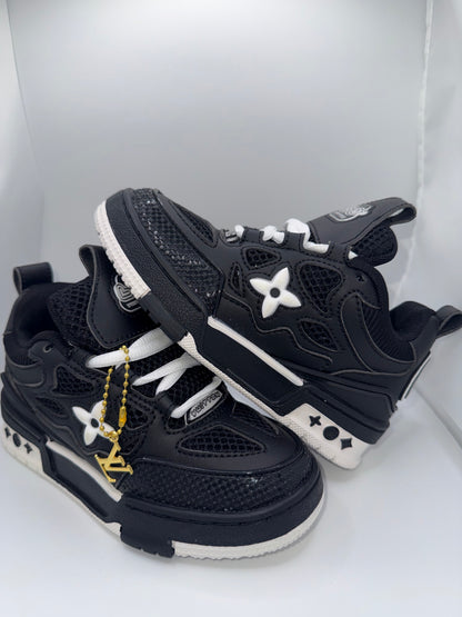 Louis Vuitton Skate Sneaker Black White