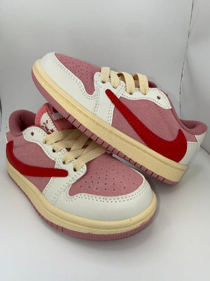 Travis Scott Jordan 1 Retro Low OG SP Sail Tropical Pink