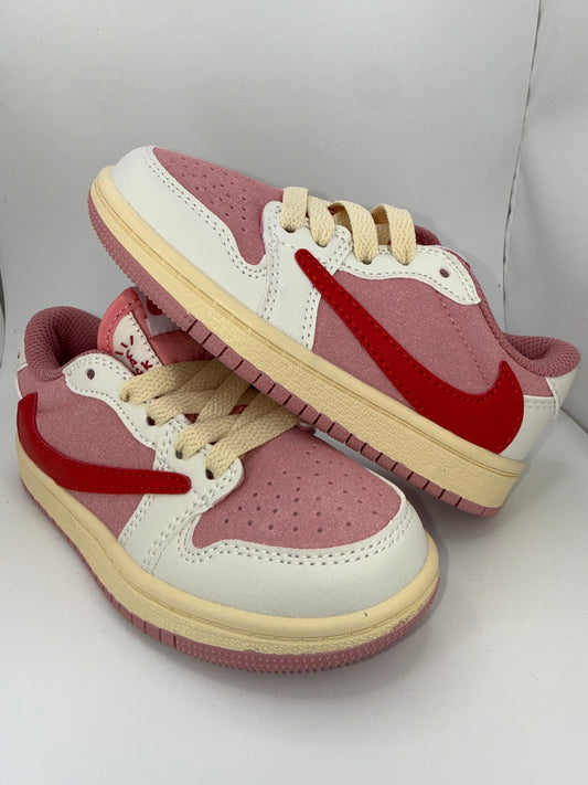 Travis Scott Jordan 1 Retro Low OG SP Sail Tropical Pink
