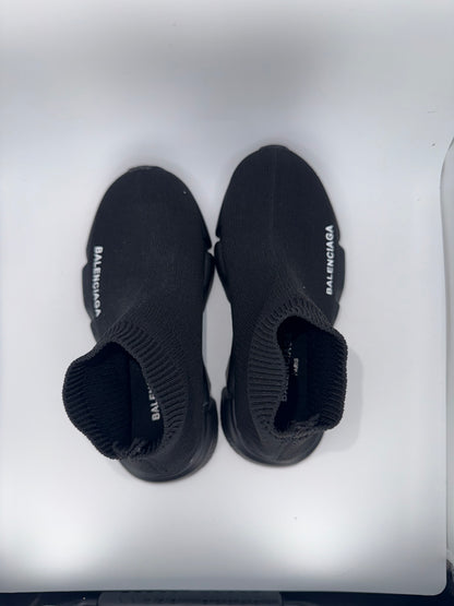 Balenciaga Kids Black Baskets Speed 2.0