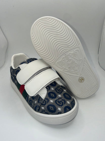 Gucci Kids Ace Canvas Sneakers