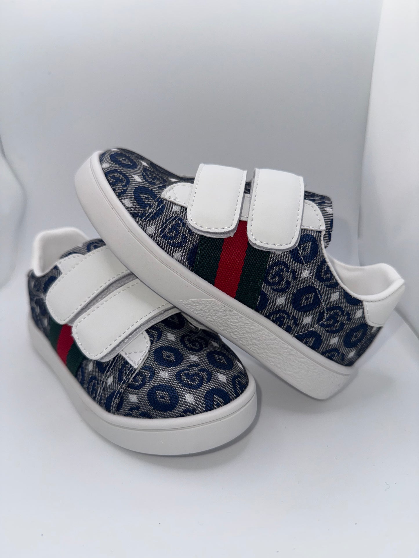 Gucci Kids Ace Canvas Sneakers
